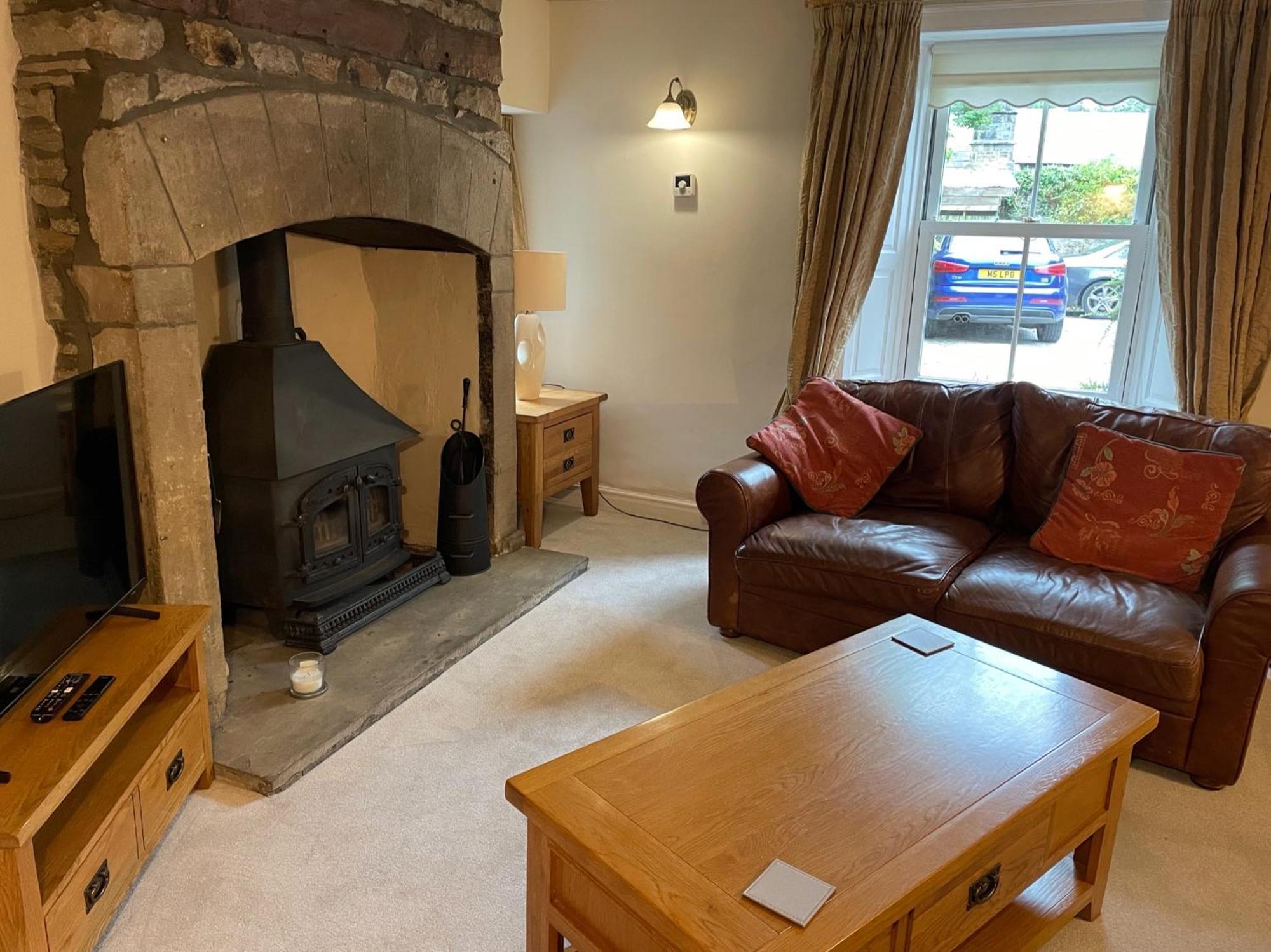 Hotel Ashfield House Grassington Pokój zdjęcie The living room at The Old Post Office